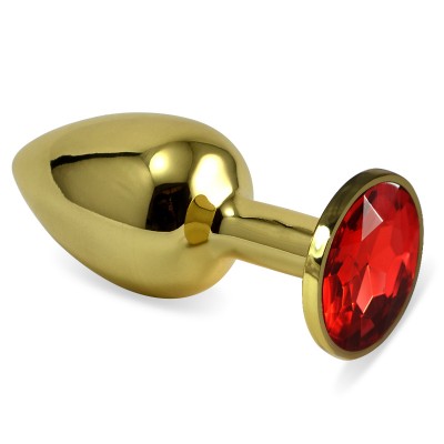 Gold Arkası Kırmızı Küçük anal plug